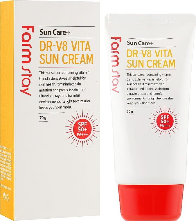 FARM STAY DR-V8 VITA SUN CREAM SPF 50+