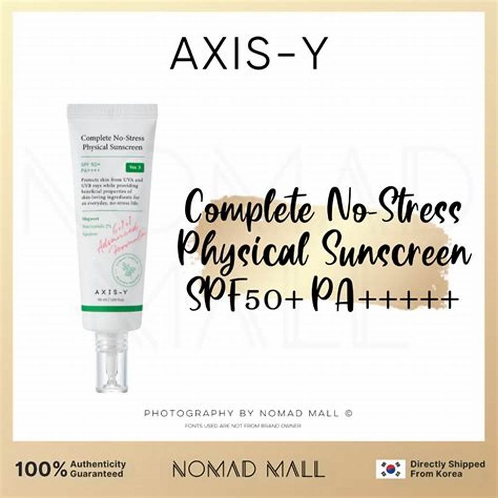 AXIS-Y COMPLETE NO-STRESS PHYSICAL SUNSCREEN SPF 50+