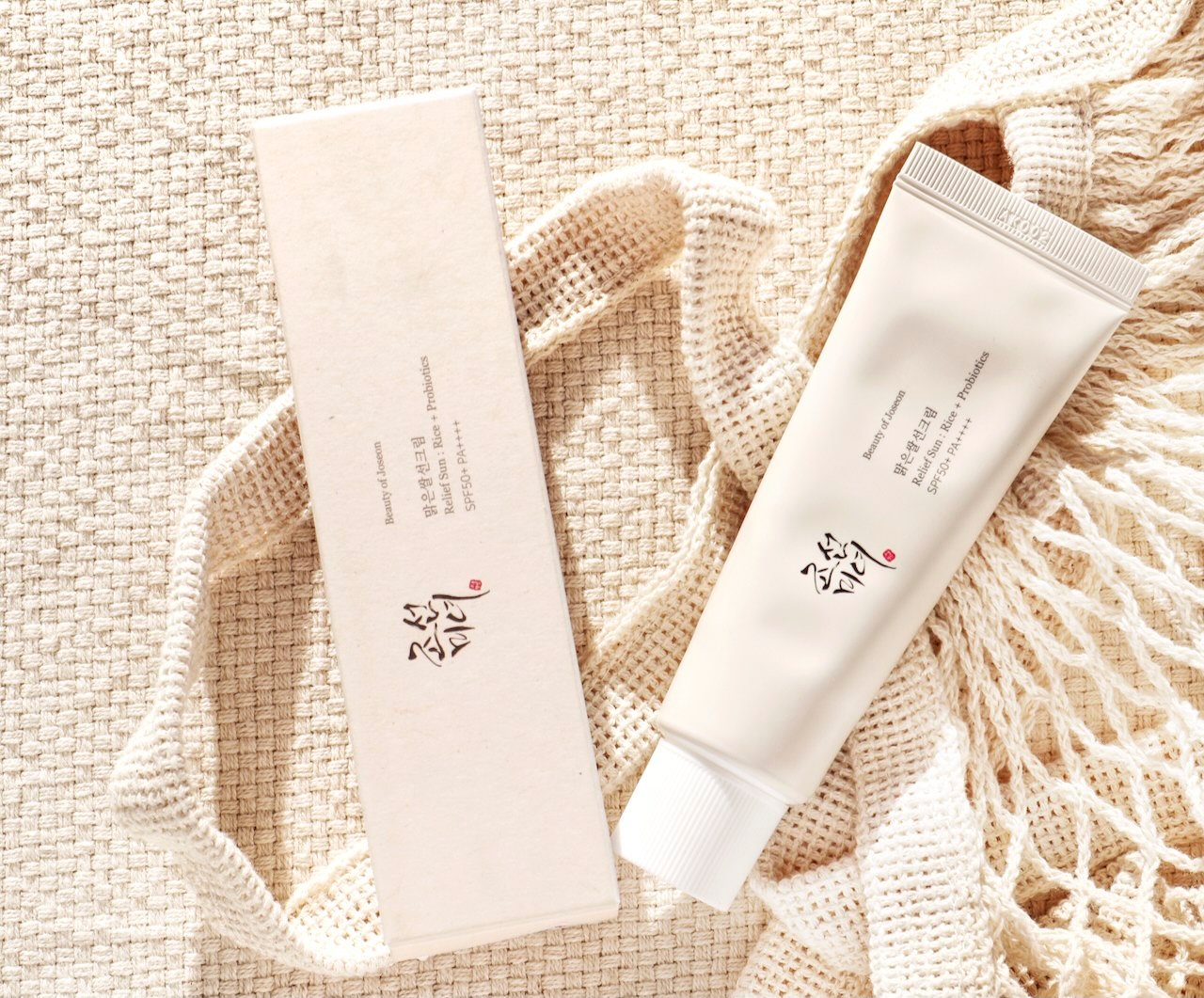 BEAUTY OF JOSEON RELIEF SUN : RICE + PROBIOTICS  SPF 50+