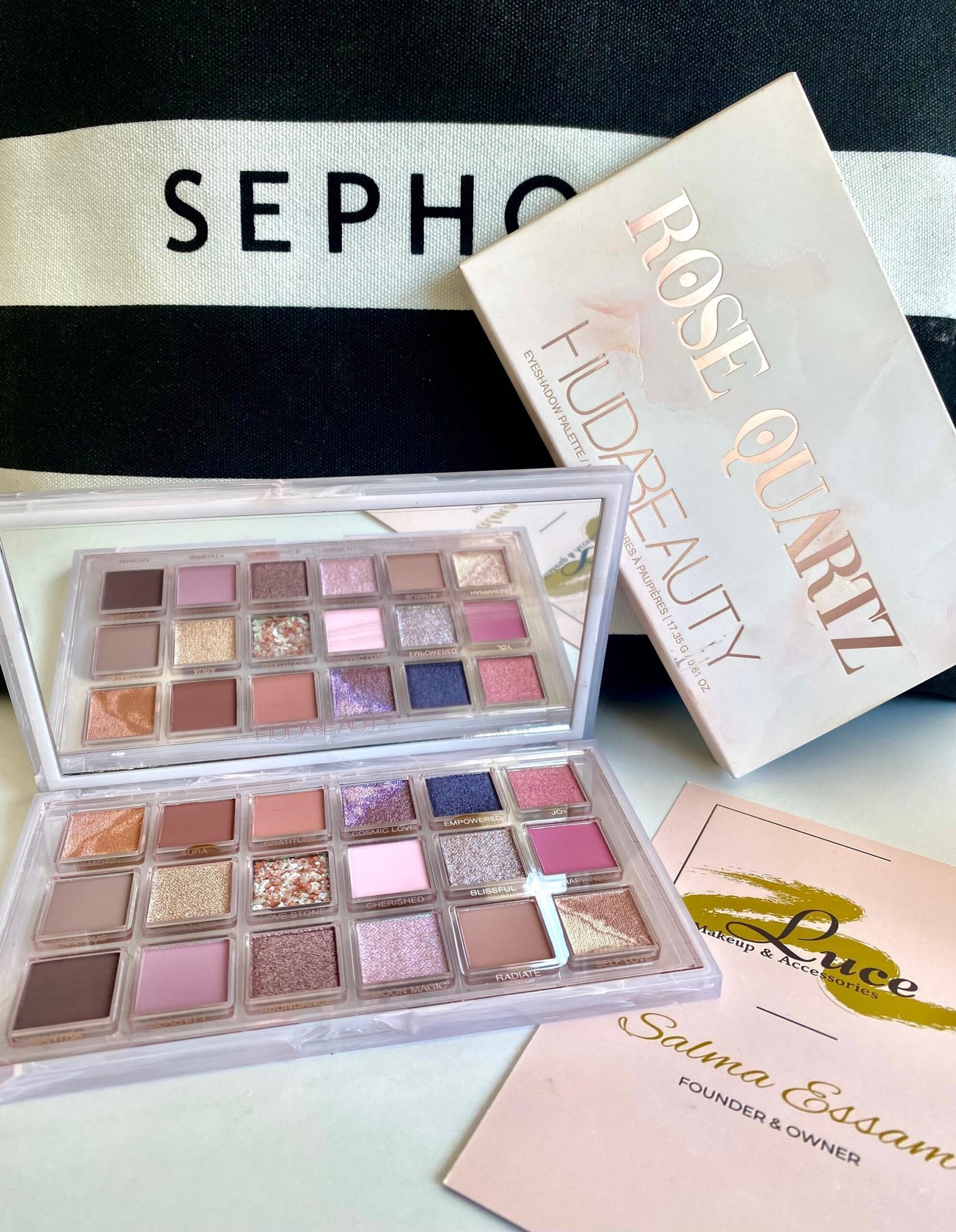 HUDA BEAUTY ROSE QUARTZ Eyeshadow