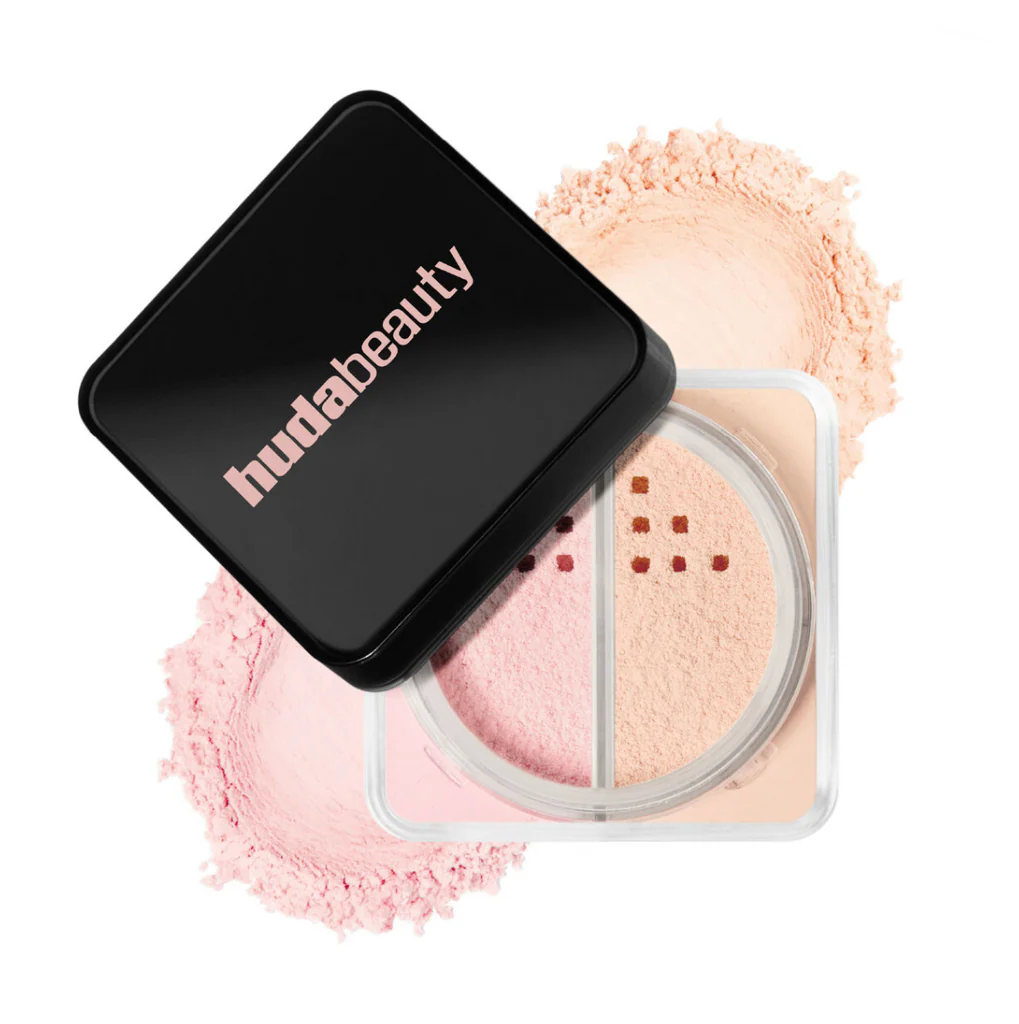 Huda Beauty launched its Easy Bake Loose Setting Powder in a new duo format. 