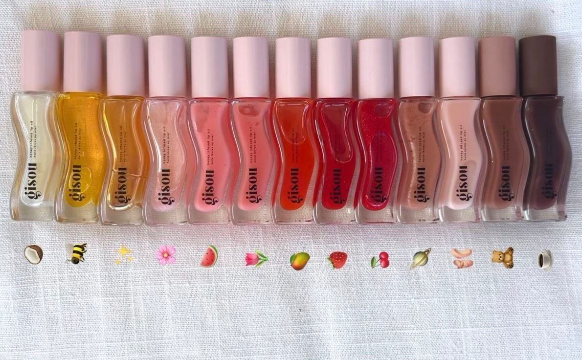 gisou honey infused lip oil