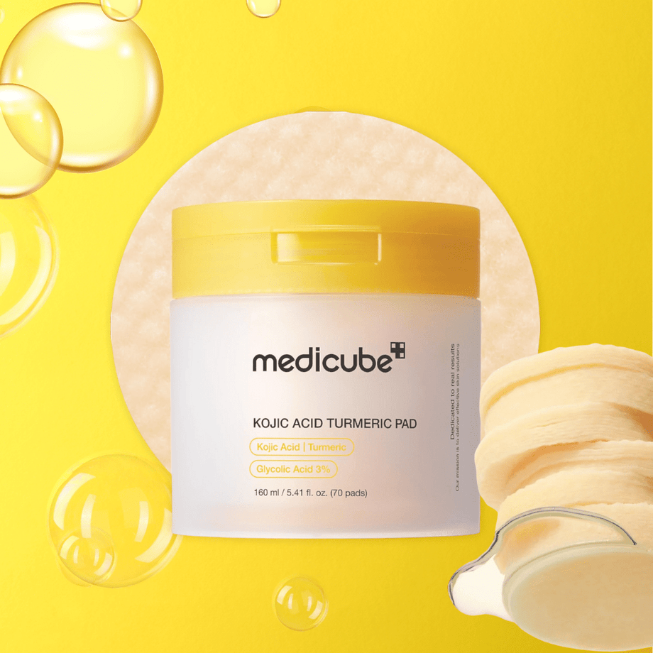 medicube KOJIC ACID TURMERIC PAD