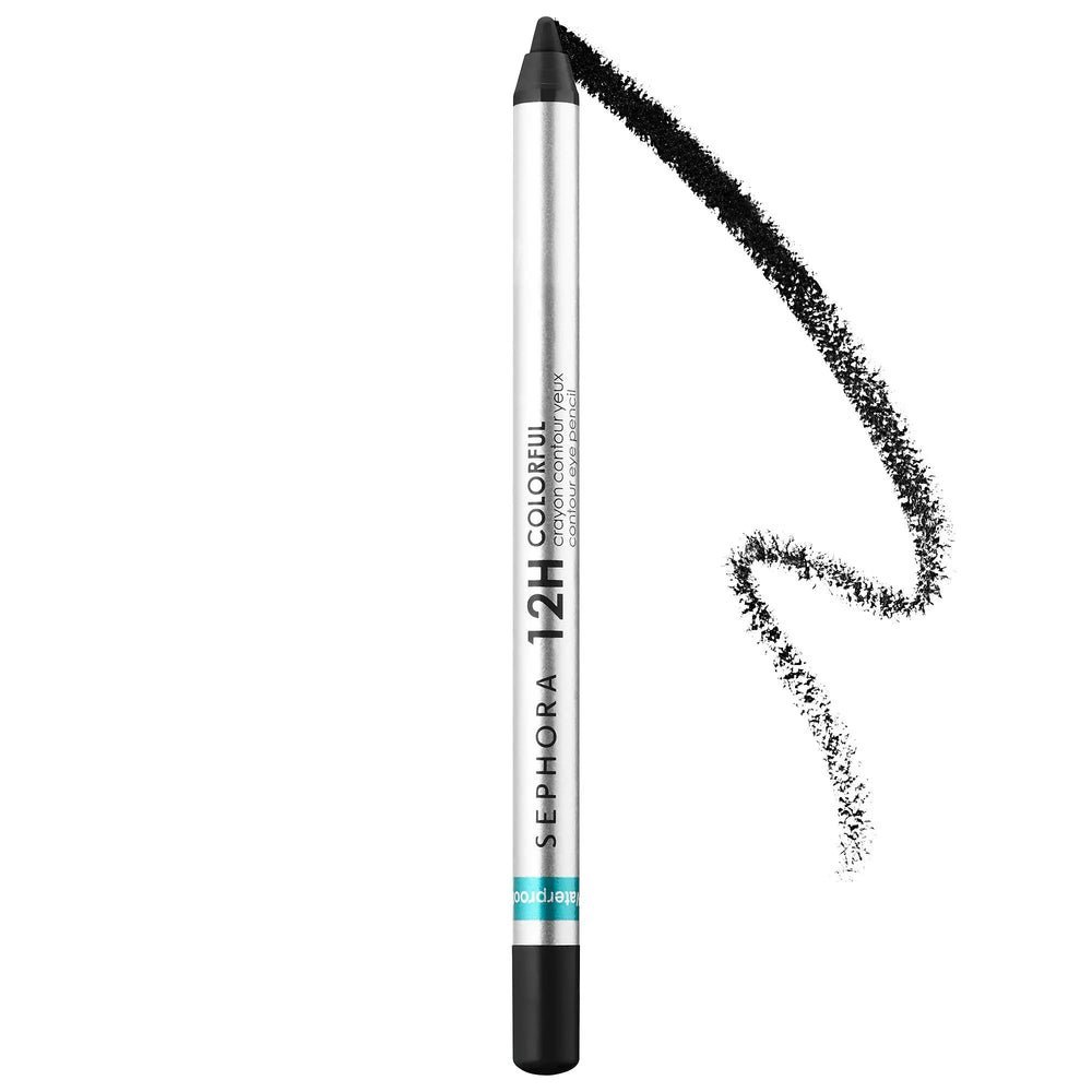 SEPHORA EYE PENCIL BLACK MATTE 12H