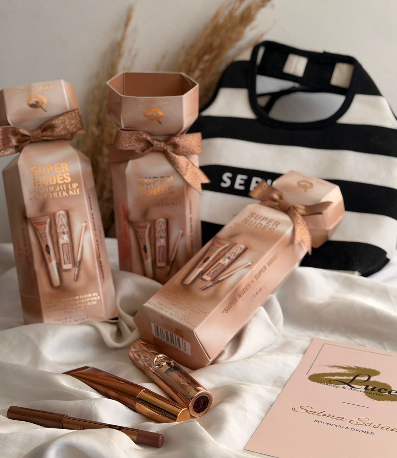 Charlotte Tilbury Super Nudes Spotlight Lip And Cheek kit