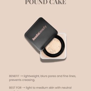 HUDA BEAUTY LOOSE POWDER 20G - POUND CAKE