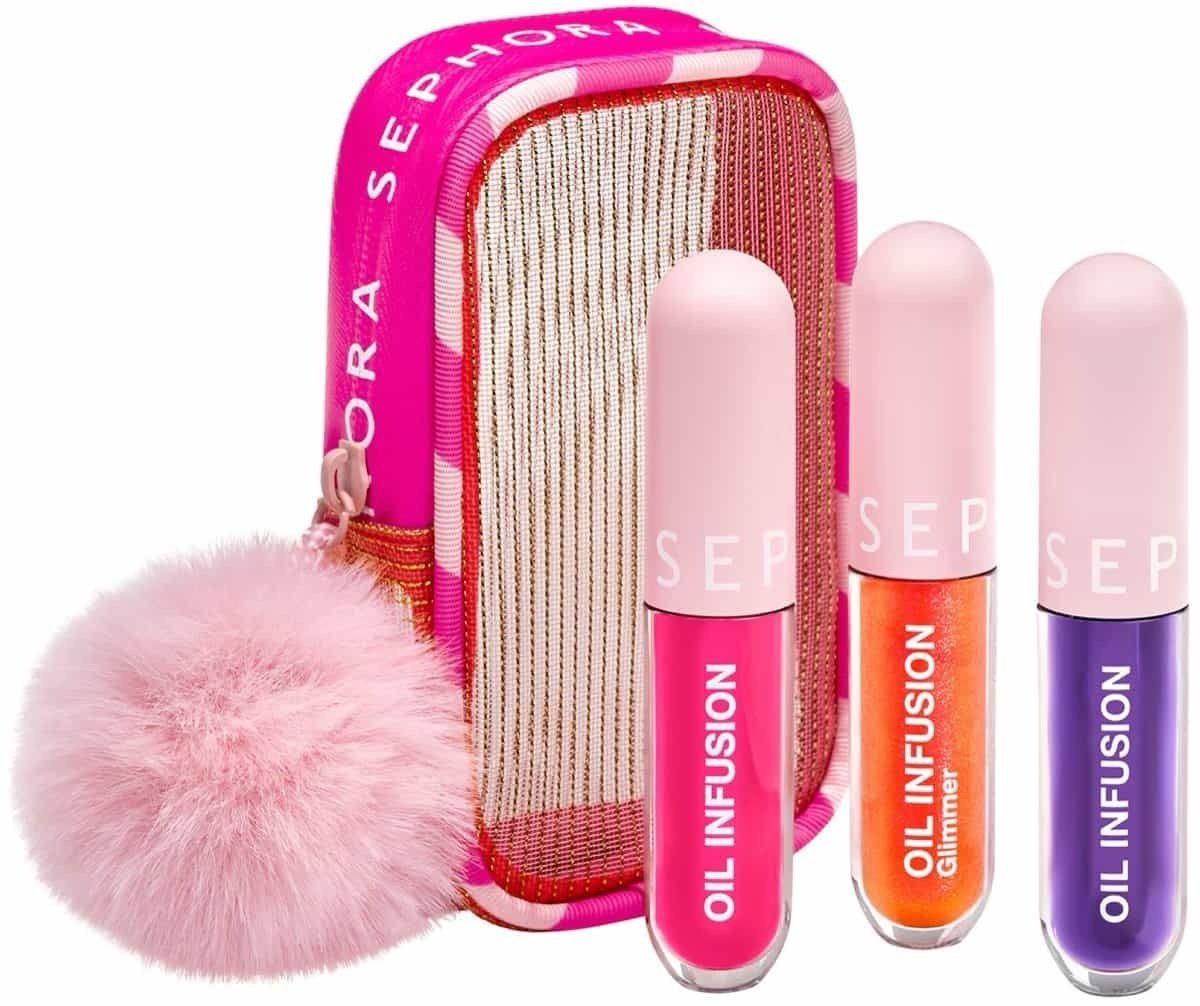 SEPHORA LIP OIL SET