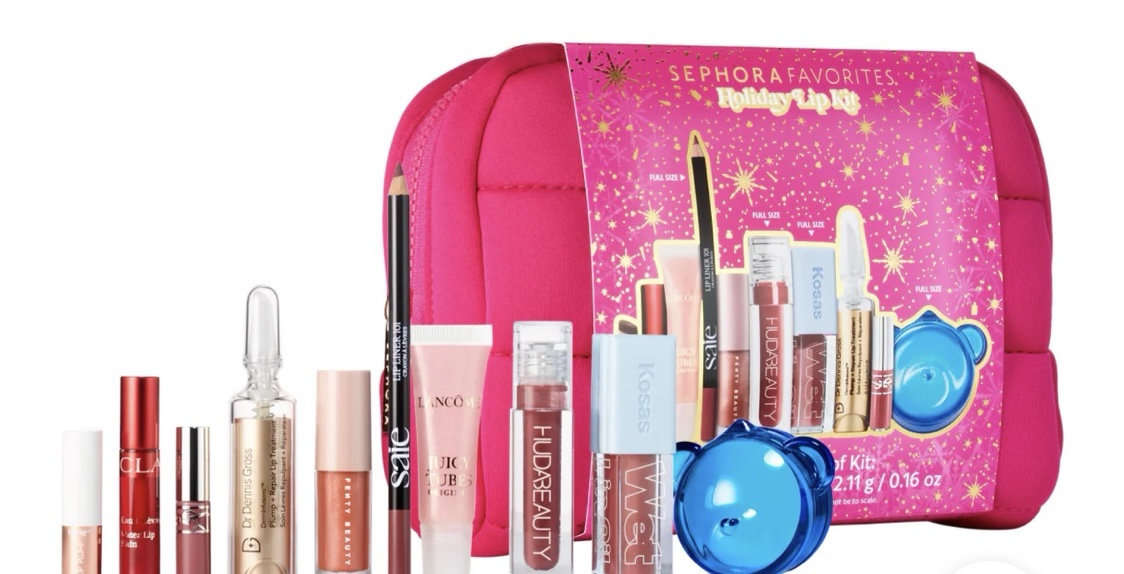 Sephora Favorites Holiday Lip Value Set( 10 pieces)