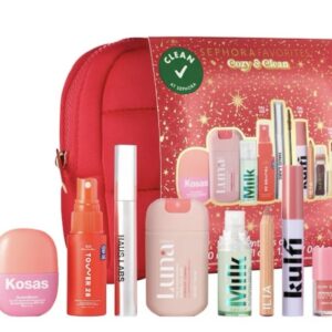 Sephora Favorites Cozy & Clean Makeup Value Set (9 products)