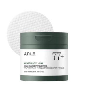 ANUA HEARTLEAF 77 + PHA TONER PAD