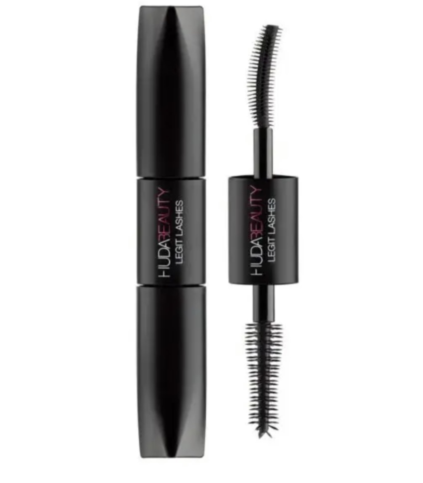 HUDA BEAUTY LEGIT LASHES Double-Ended Volumizing And Lengthening Mascara