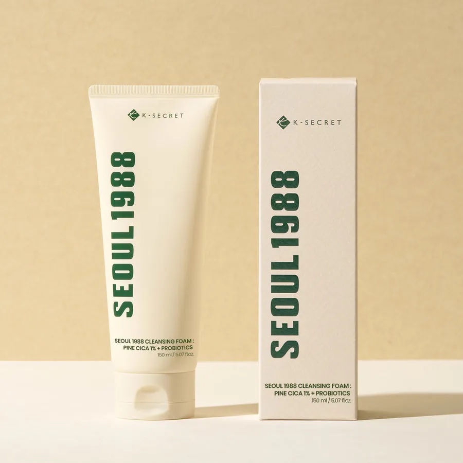 SEOUL 1988 cleansing foam pine cica 1% + probiotics