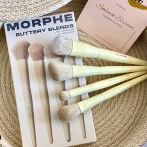 MORPHE BUTTERY BLENDS 4 piece face brush set kit de 4 pinceaux teint