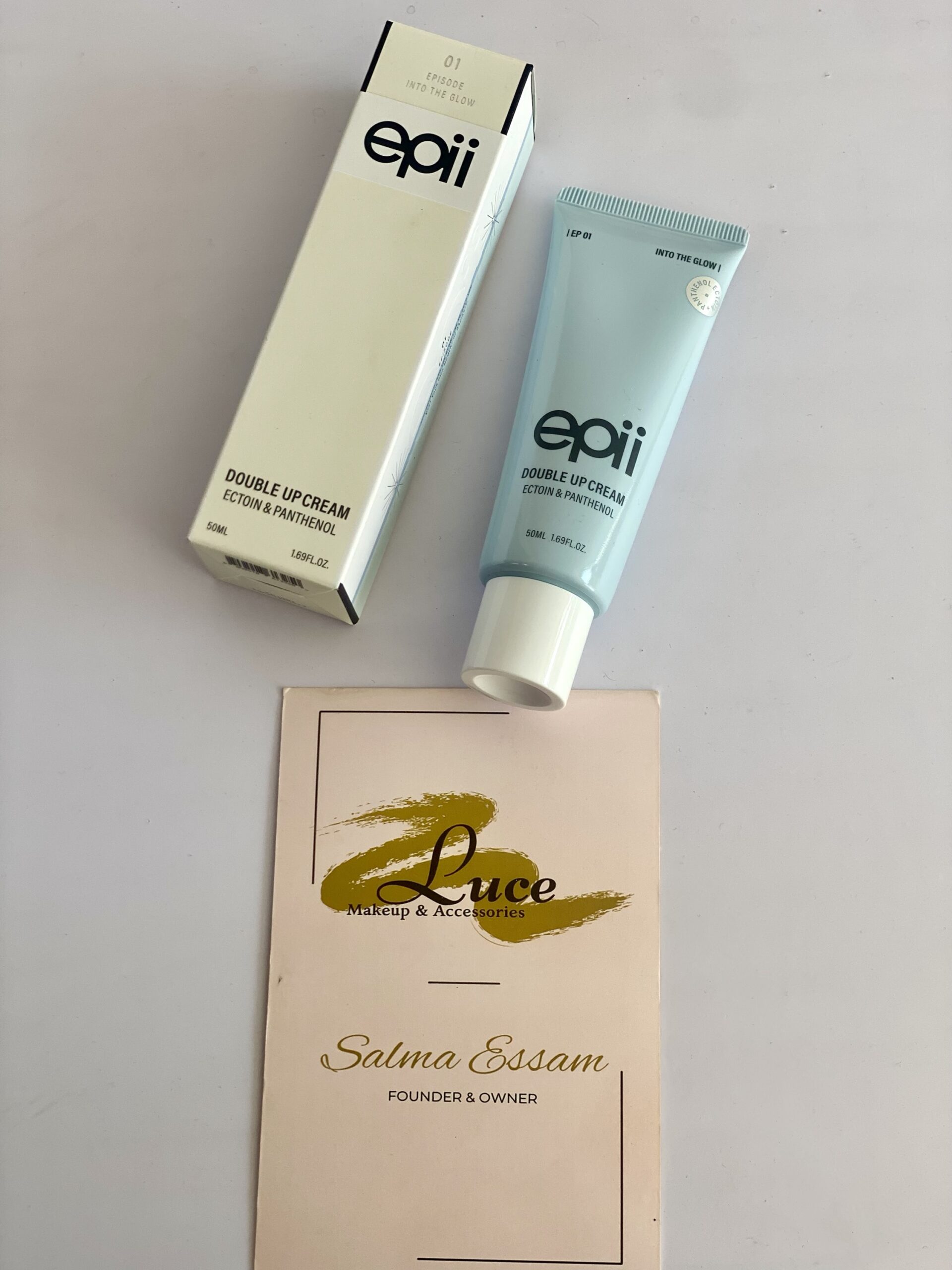 epii DOUBLE UP CREAM ECTOIN & PANTHENOL