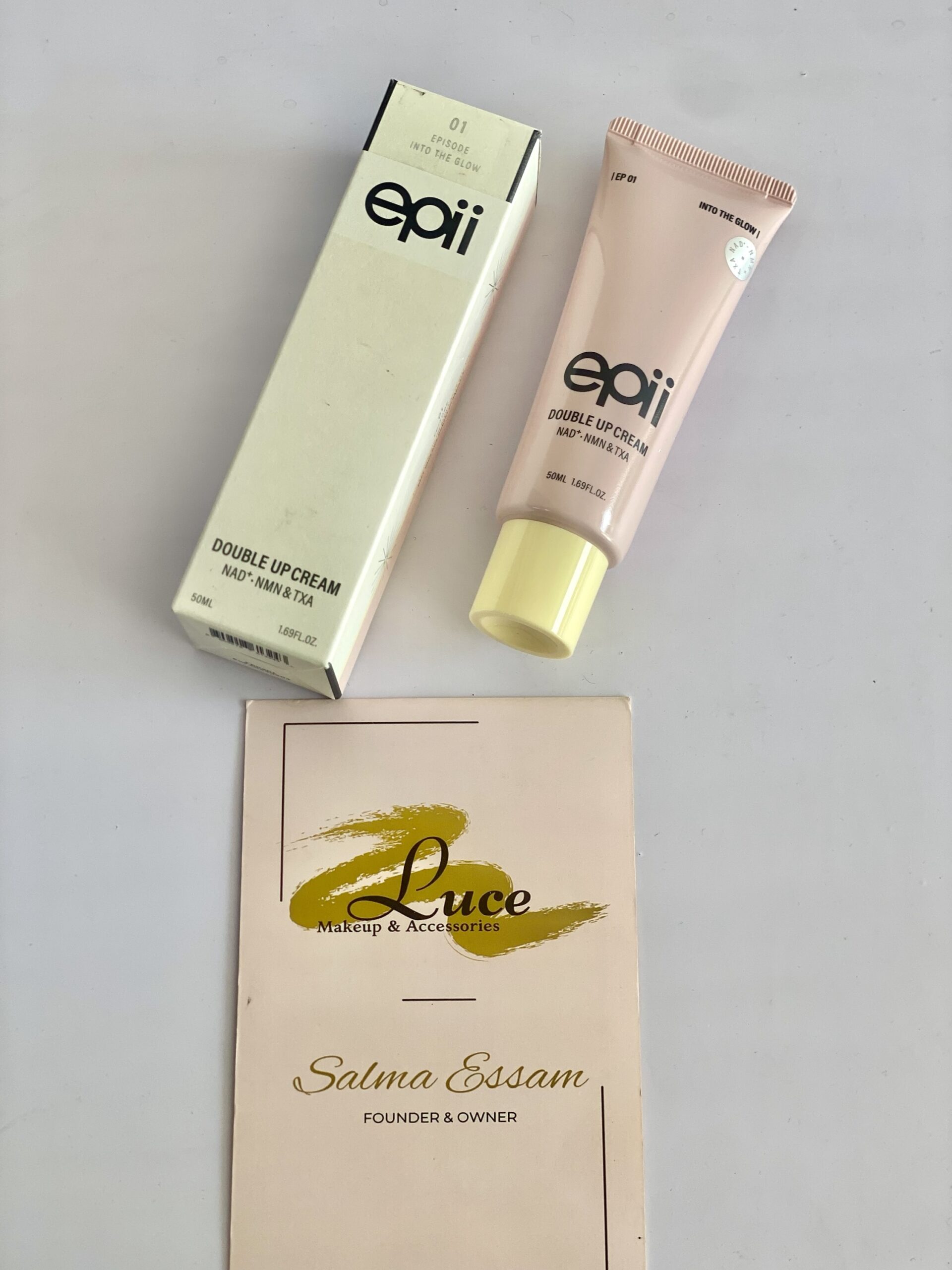 epii double up cream NAD+ .NMM & TXA