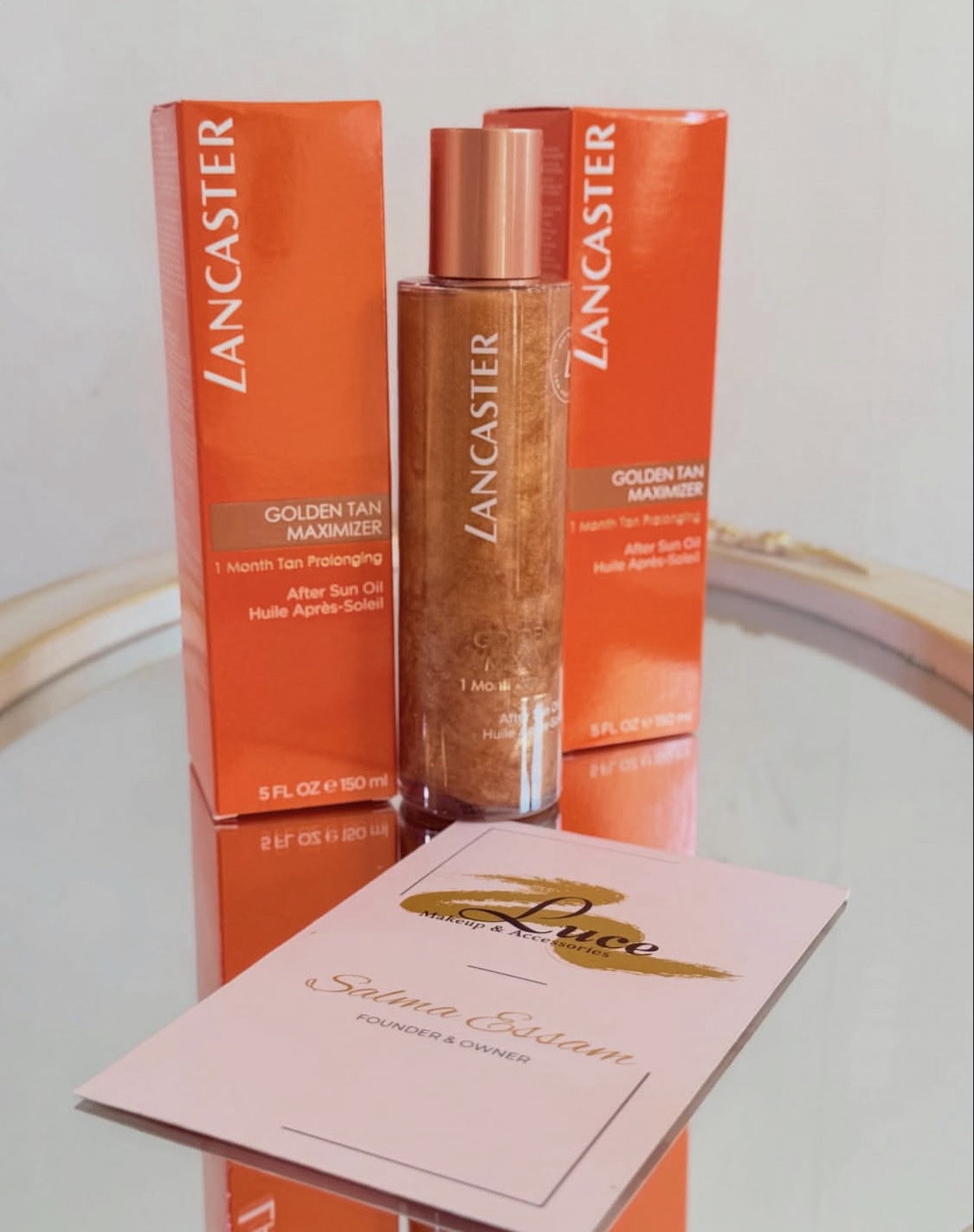 LANCASTER GOLDEN TAN MAXIMIZER 1 MONTH TAN PROLONGING AFTER SUN OIL