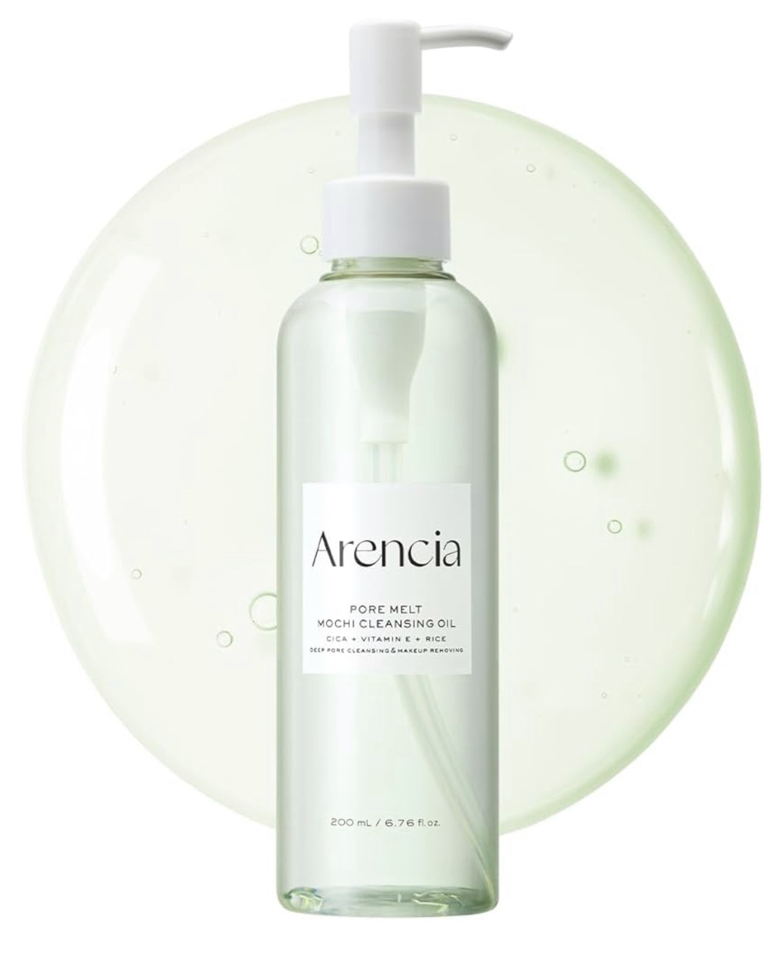 ARENCIA POTE MELT MOCHI CLEANSING OIL CICA + VITAMIN E + RICE