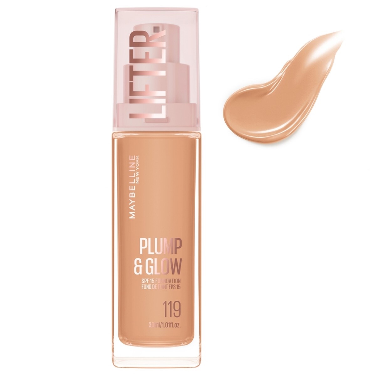 MAYBELLINE PLUMP & GLOW FOUNDATION FOND DE TEINT